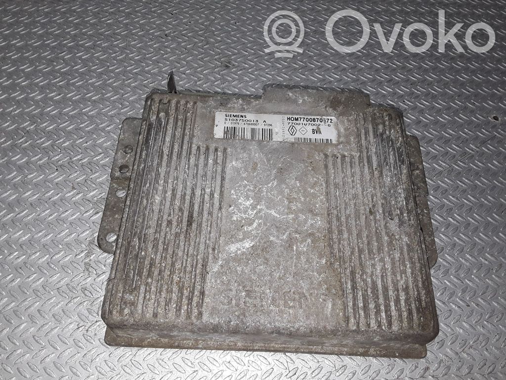Engine control unit/module   7700107002G,S103750013A