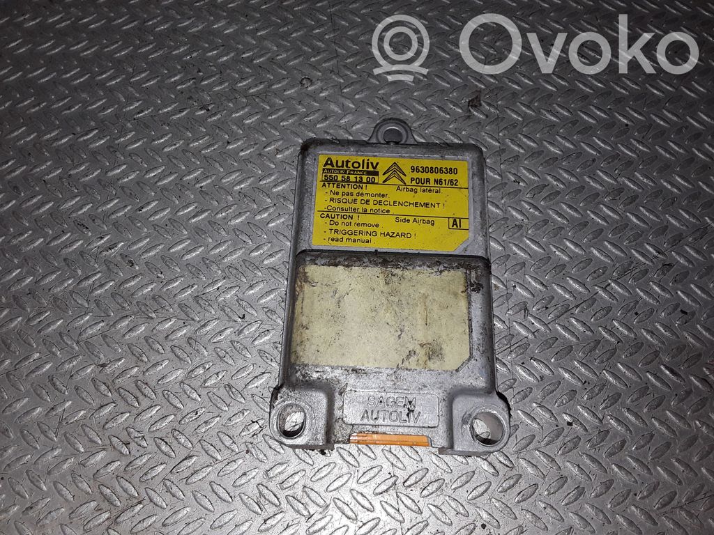 Airbag control unit/module   550581300,9630806380