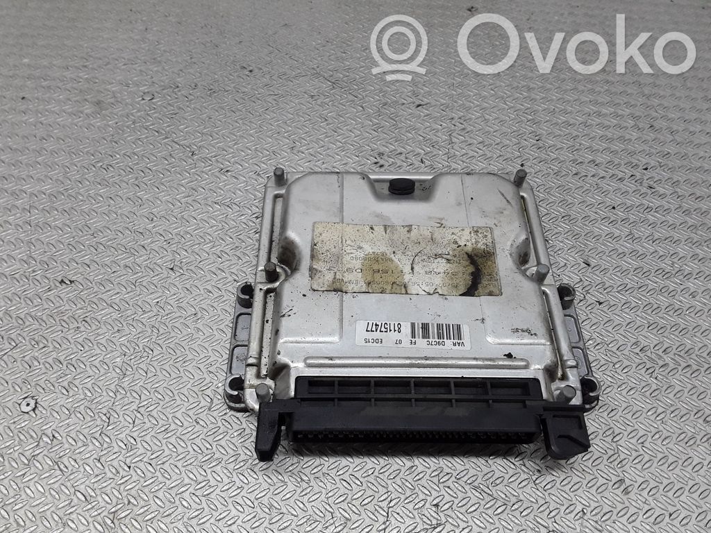 Peugeot 307 Engine control unit/module 