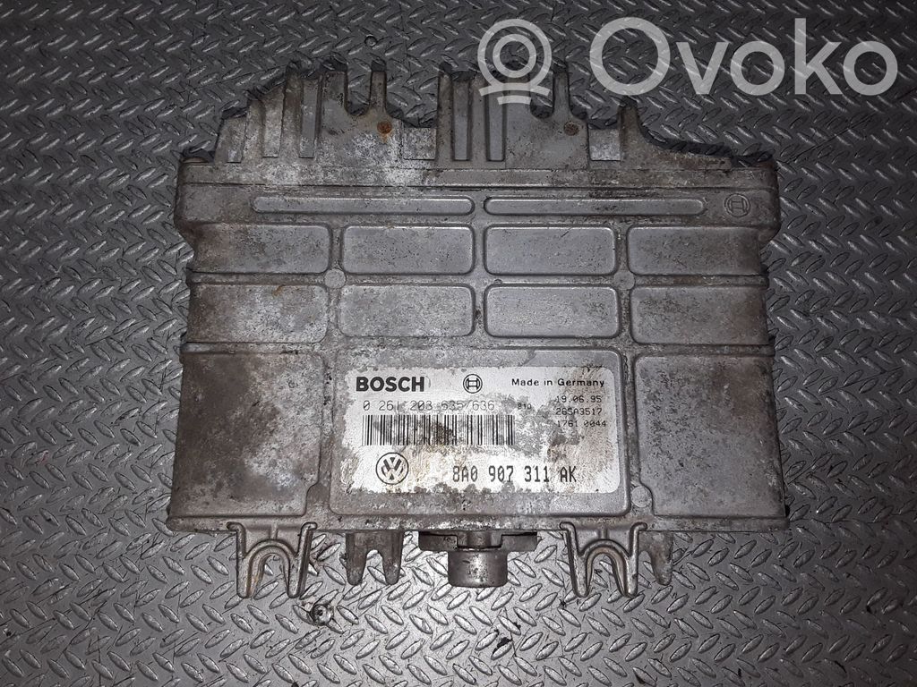 Engine control unit/module   0261203635,8A0907311AK