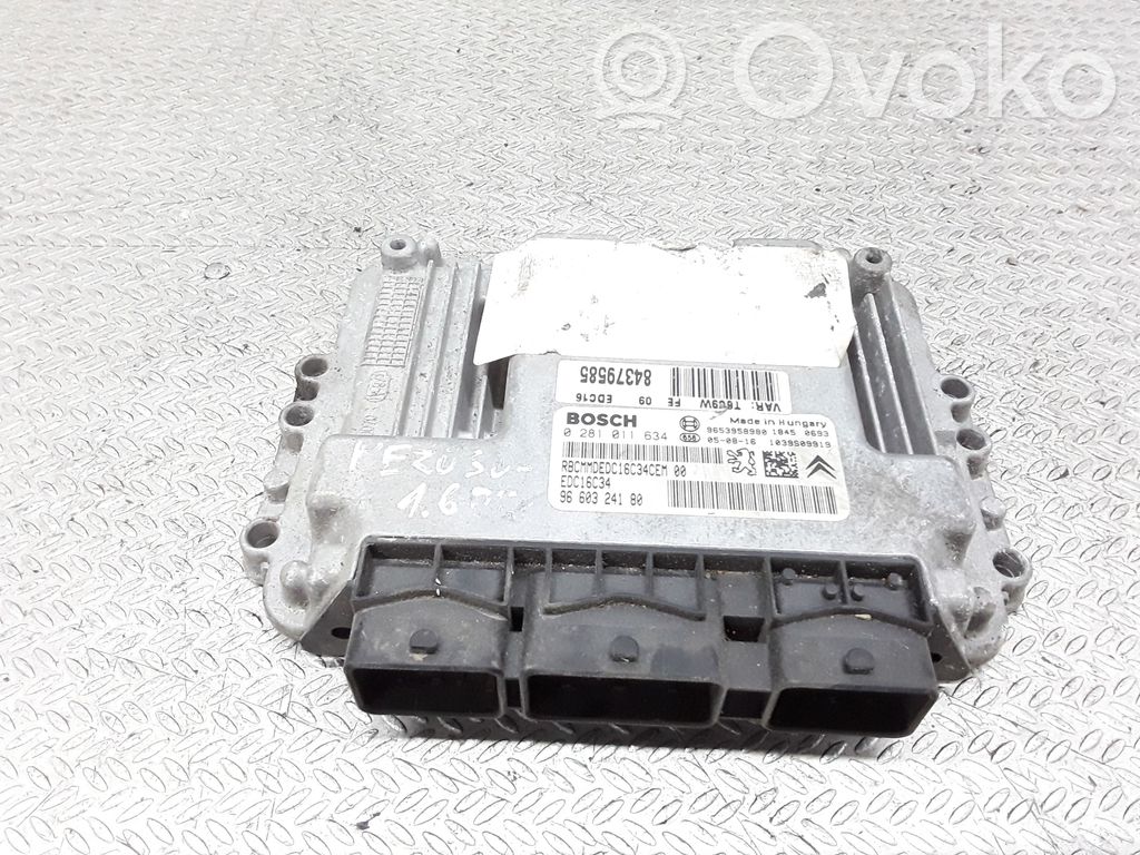 Peugeot 307 Centralina/modulo del motore