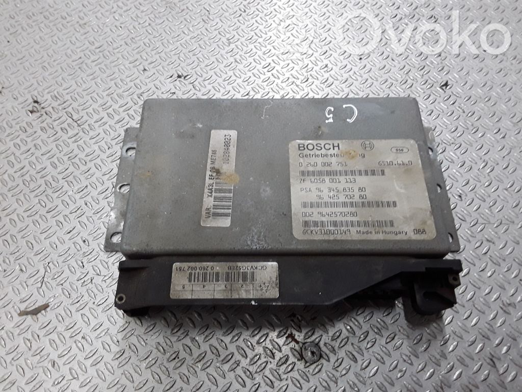 Citroen C5 Gearbox control unit/module 