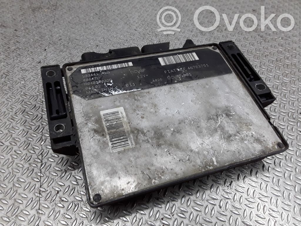 Fiat Punto (188) Engine control unit/module 
