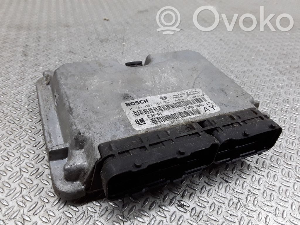 Opel Zafira A Engine control unit/module 