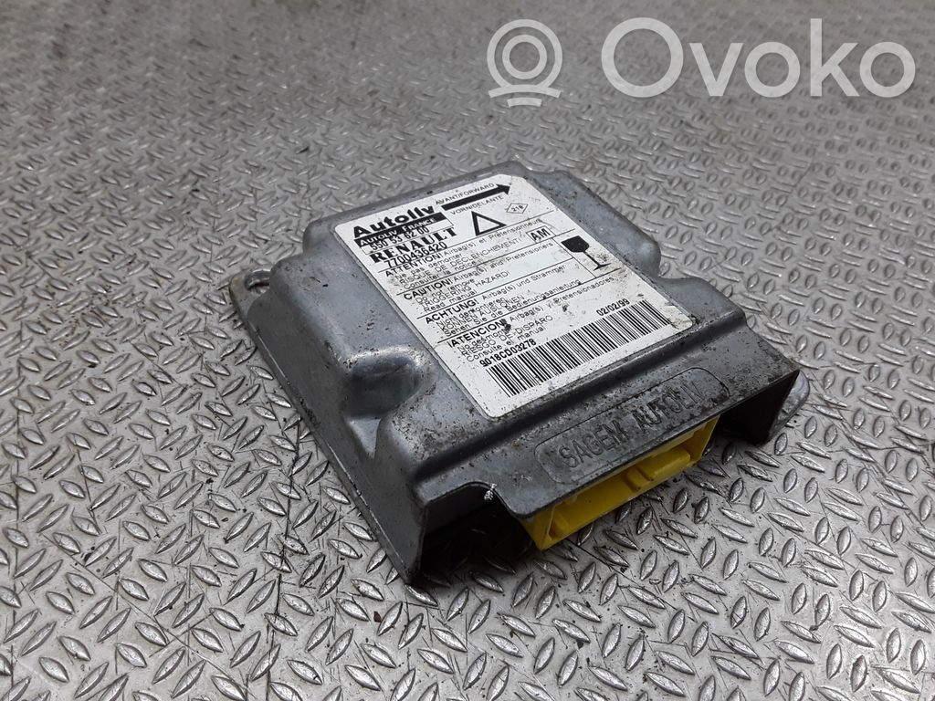 Airbag control unit/module   7700436420,550536200