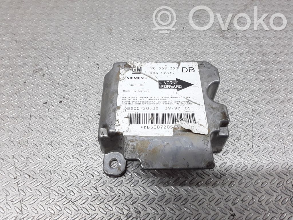 Sterownik / Moduł Airbag   90569350,5WK4188