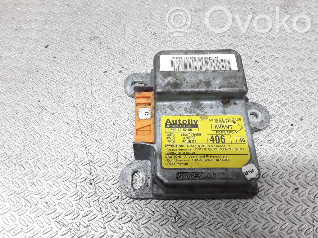Peugeot 406 Unidad de control/módulo del Airbag 