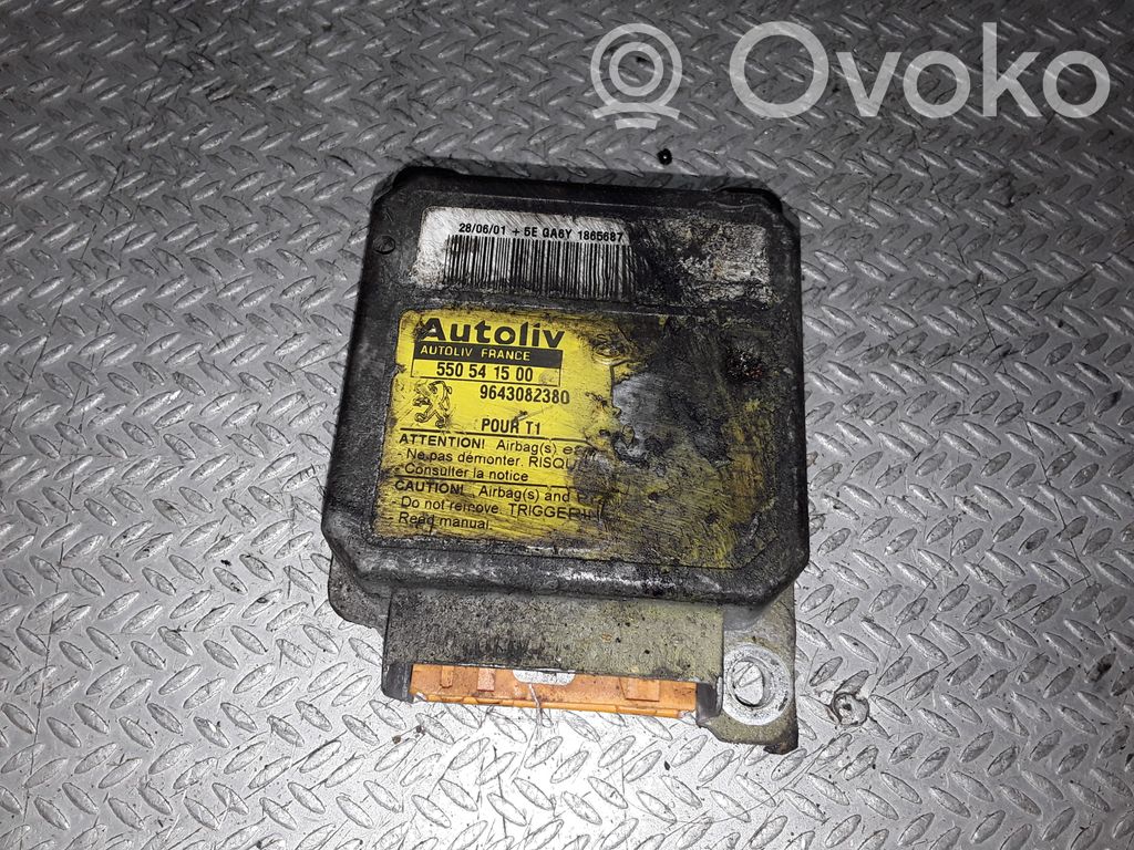 Peugeot 206 Airbag control unit/module 