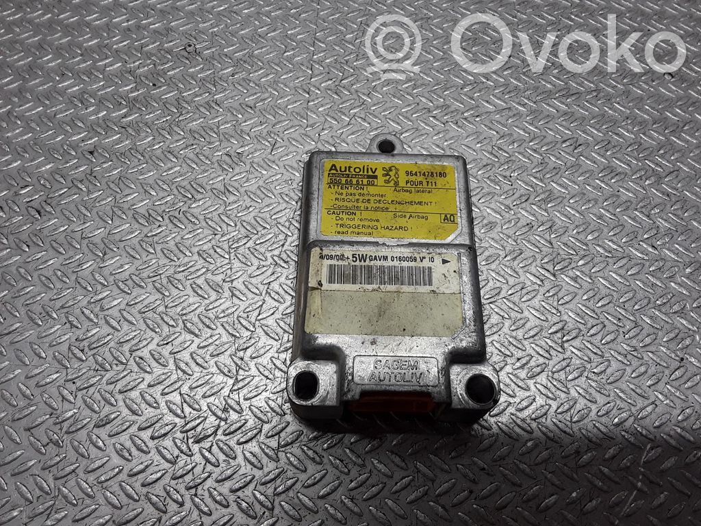 Peugeot 206 Airbag control unit/module 