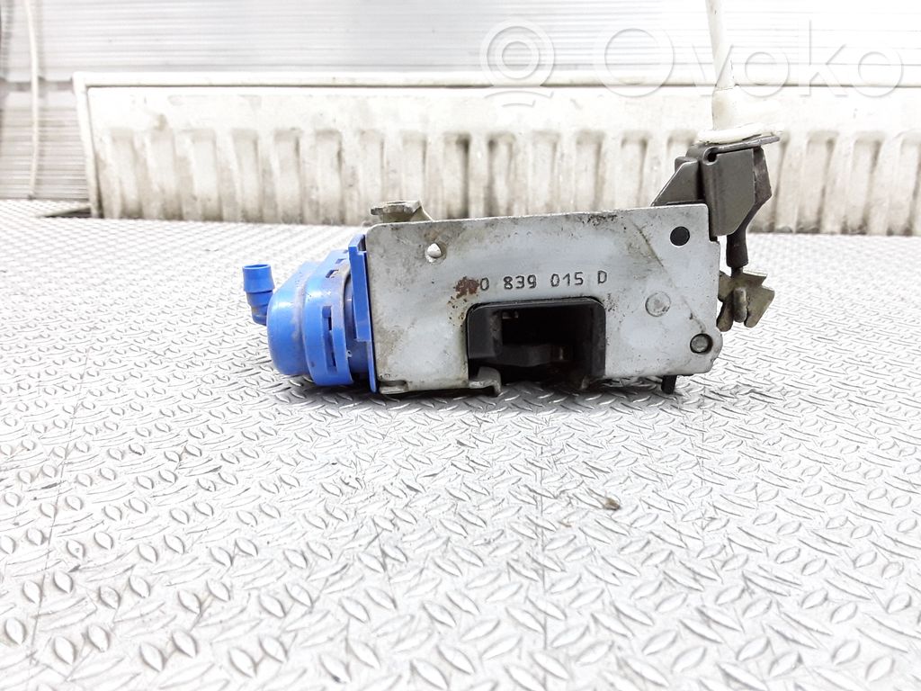 Rear door lock   4D0839015