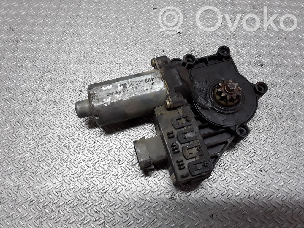 Opel Astra G Silnik regulatora szyby drzwi przednich 