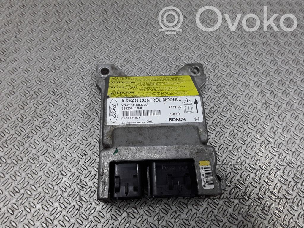 Airbag control unit/module   YS4T14B056AA,010918
