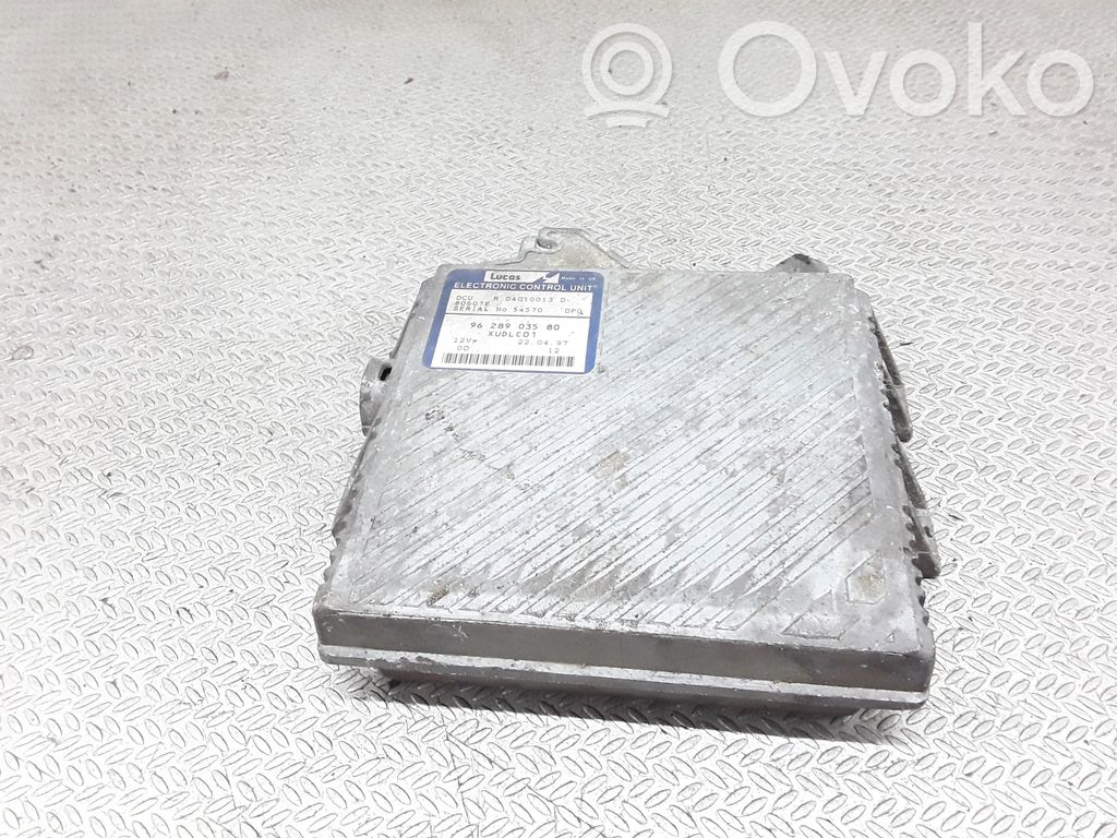 Peugeot 806 Engine control unit/module 
