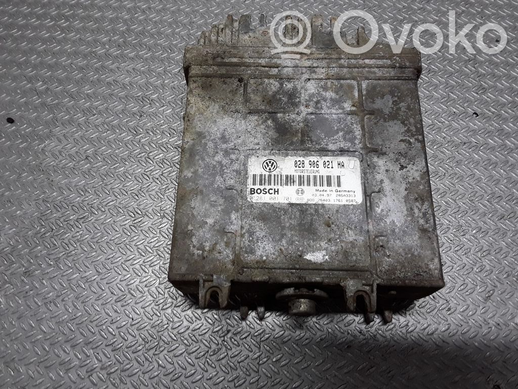 Volkswagen Caddy Engine control unit/module 