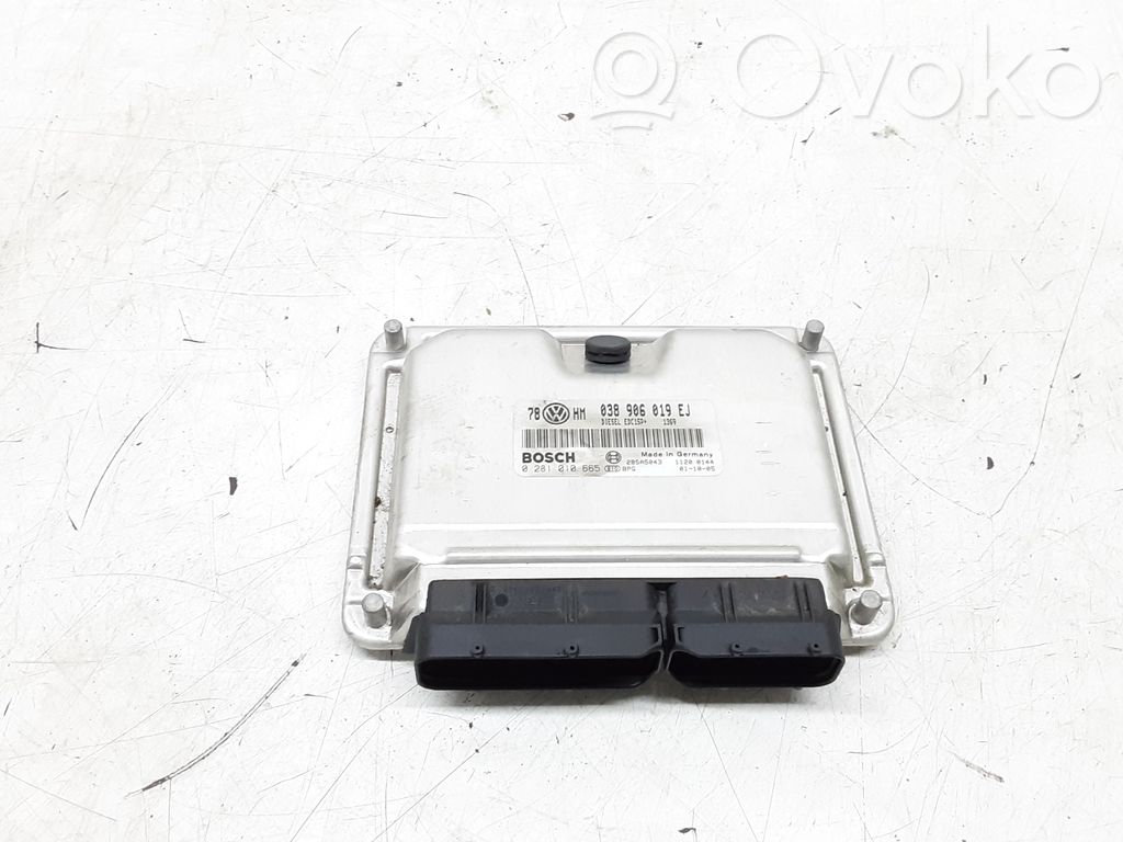 Centralina/modulo del motore   038906019EJ,0281010665
