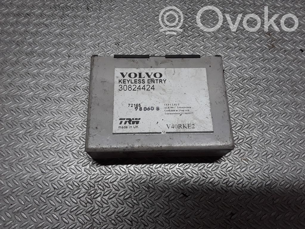 Volvo S40, V40 Unidad de control/módulo inmovilizadora 