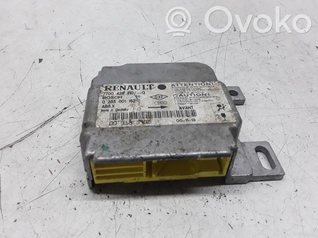 Airbag control unit/module   0285001157