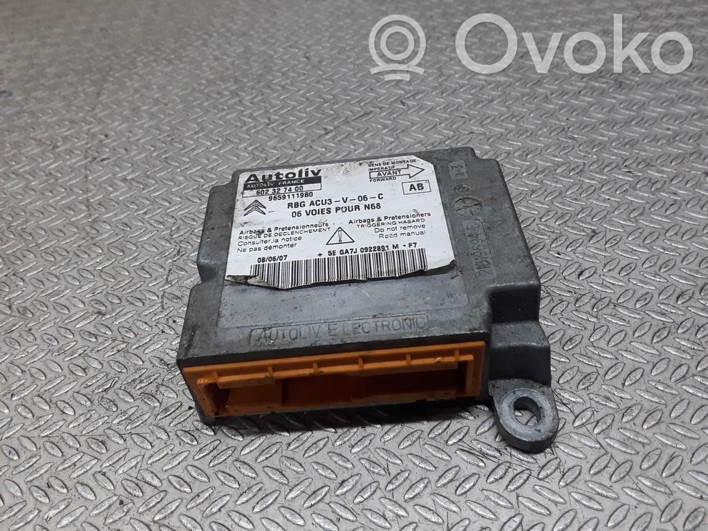 Citroen Xsara Picasso Airbag control unit/module 