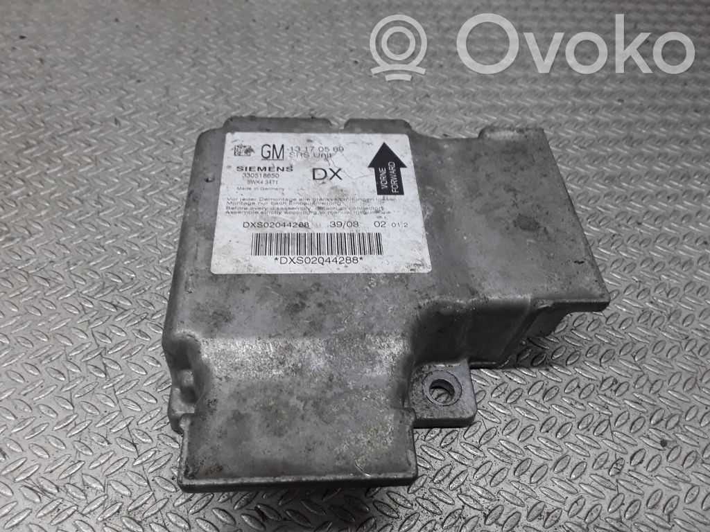 Sterownik / Moduł Airbag   13170589,5WK43471