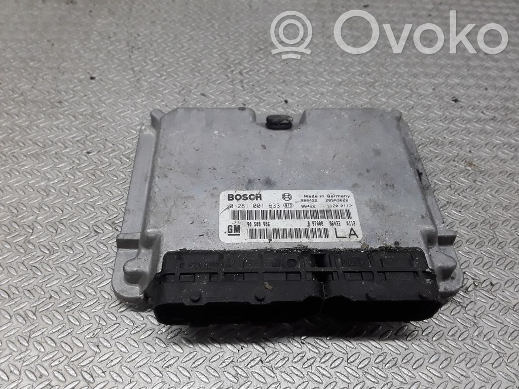 Moottorin ohjainlaite/moduuli   0281001633,90508986