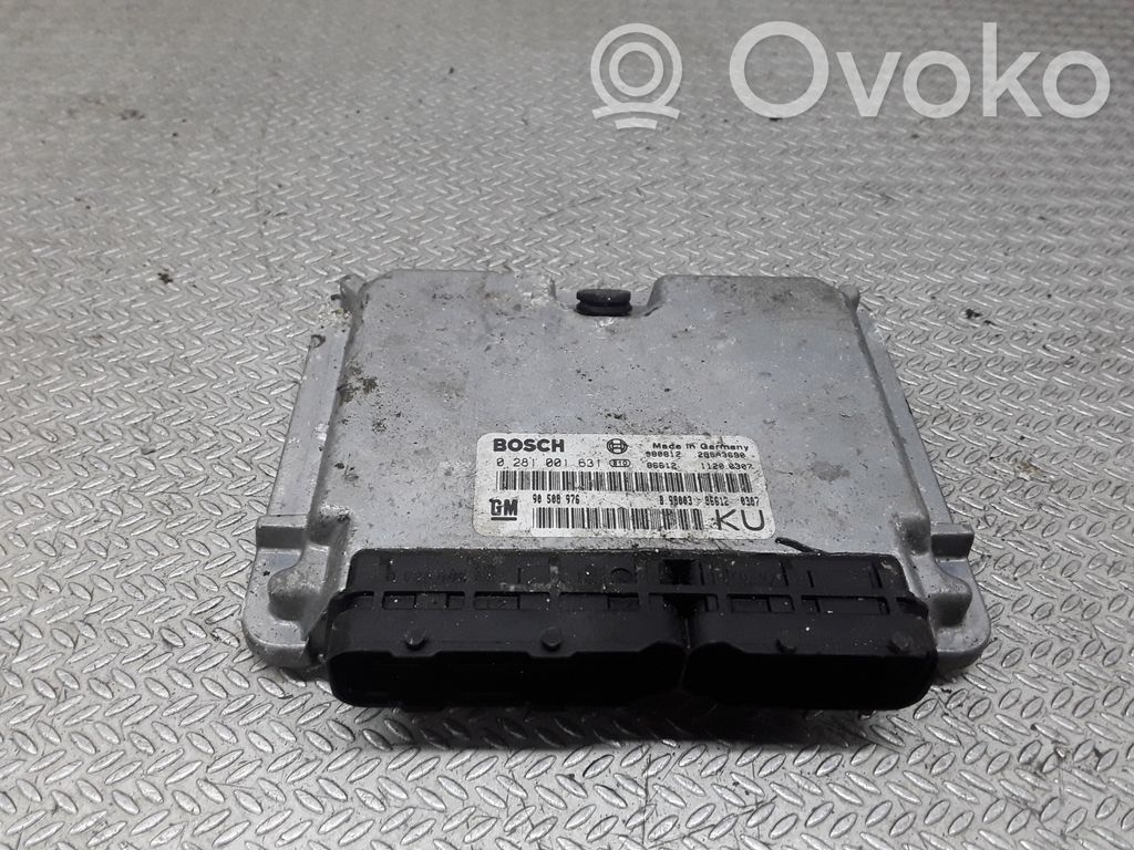 Unitate/modul de control motor   0281001631,90508976