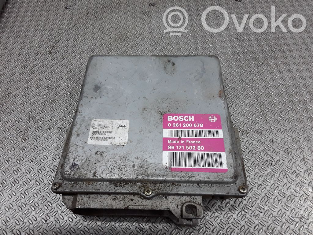 Peugeot 306 Engine control unit/module 