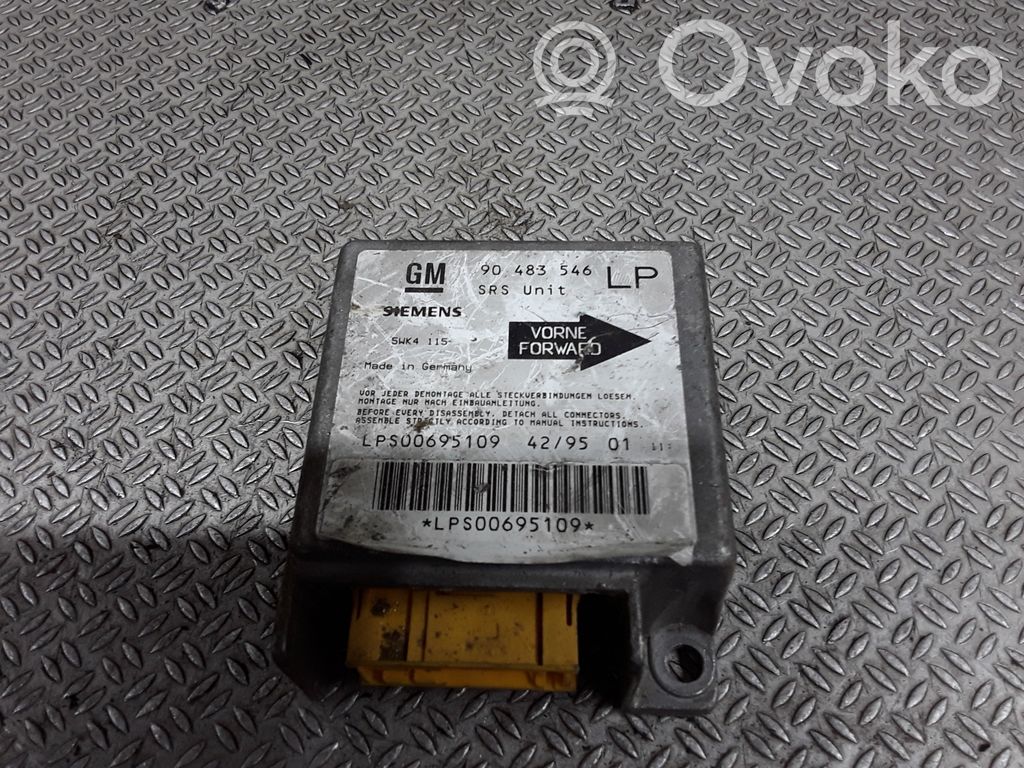 Opel Tigra A Airbag control unit/module 