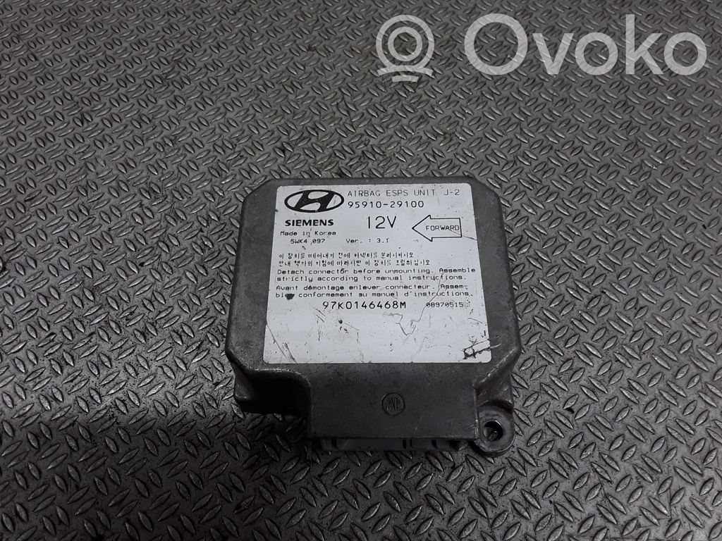 Unidad de control/módulo del Airbag   9591029100,5WK4097