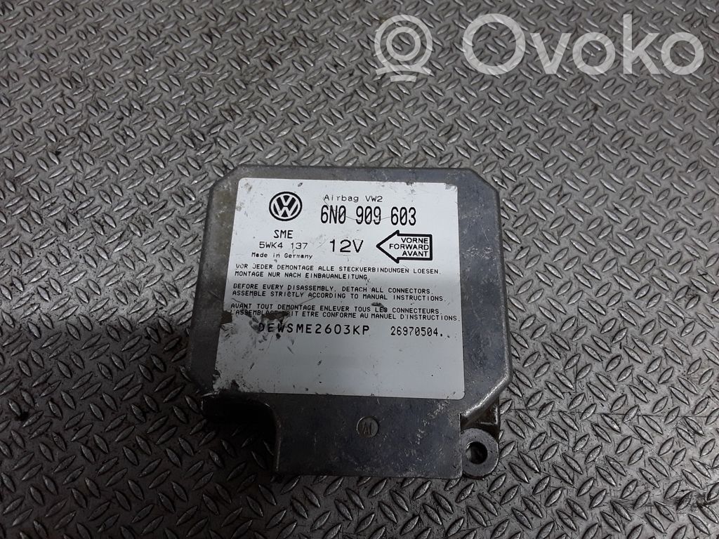 Unidad de control/módulo del Airbag   6N0909603,5WK4137