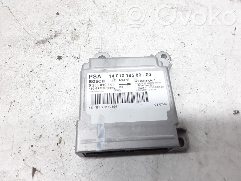 Peugeot Expert Airbag control unit/module 