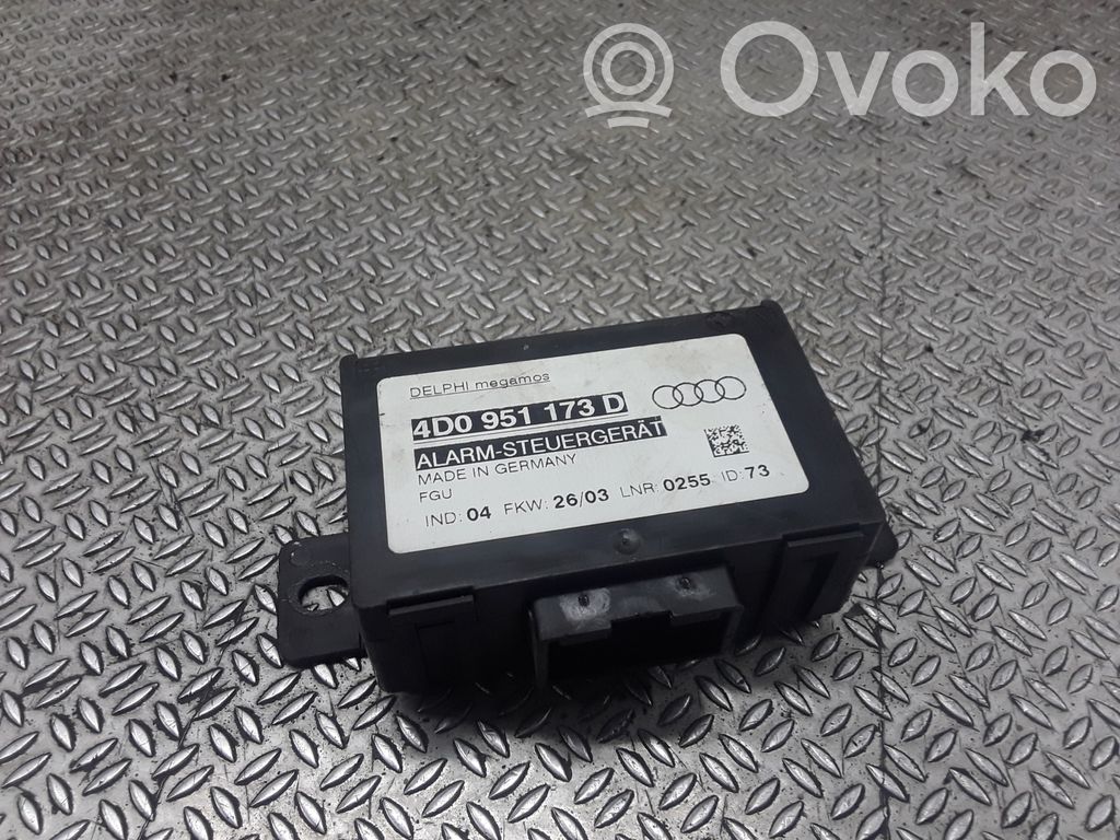 Boîtier module alarme   4D0951173D