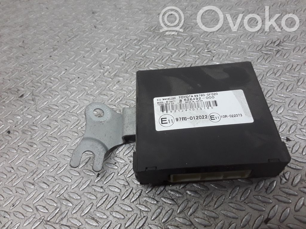 Moduł / Sterownik immobilizera   897800F020
