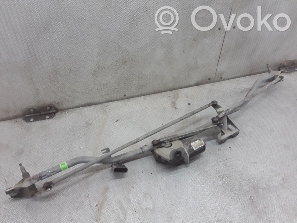 Opel Meriva A Wischergestänge Wischermotor vorne 