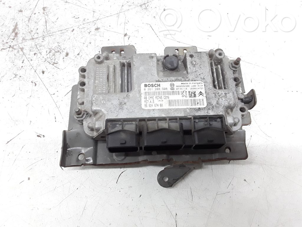 Engine control unit/module   0261208908,9662467480