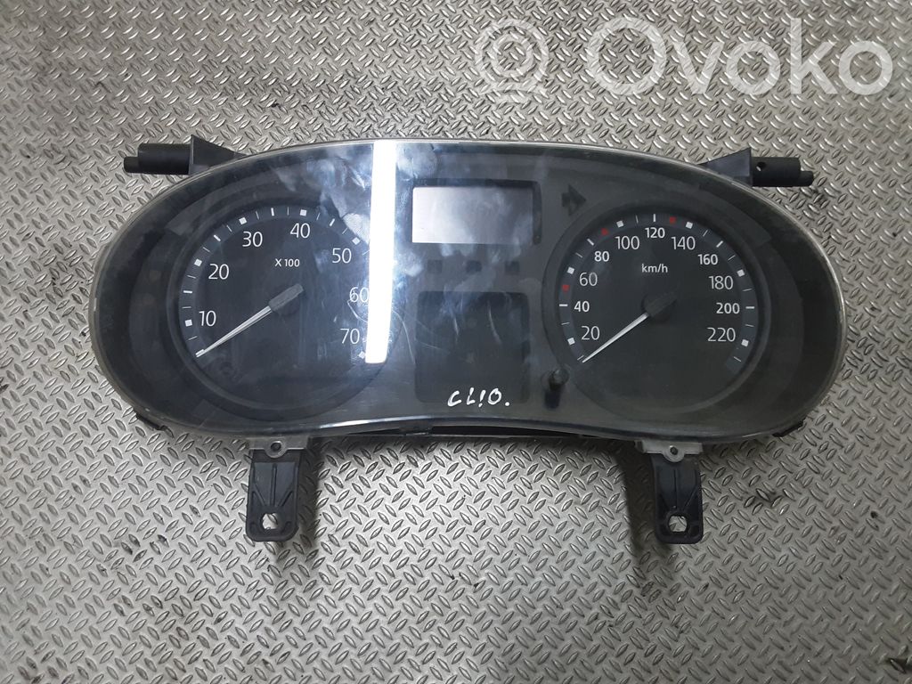 Renault Clio II Speedometer (instrument cluster) 