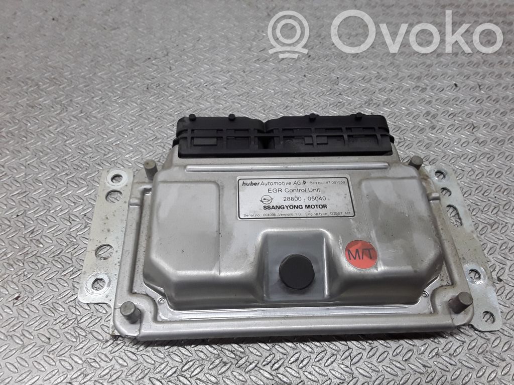 SsangYong Rexton Engine control unit/module 