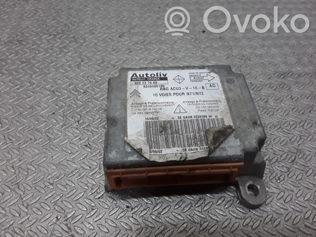 Citroen Xsara Airbag control unit/module 