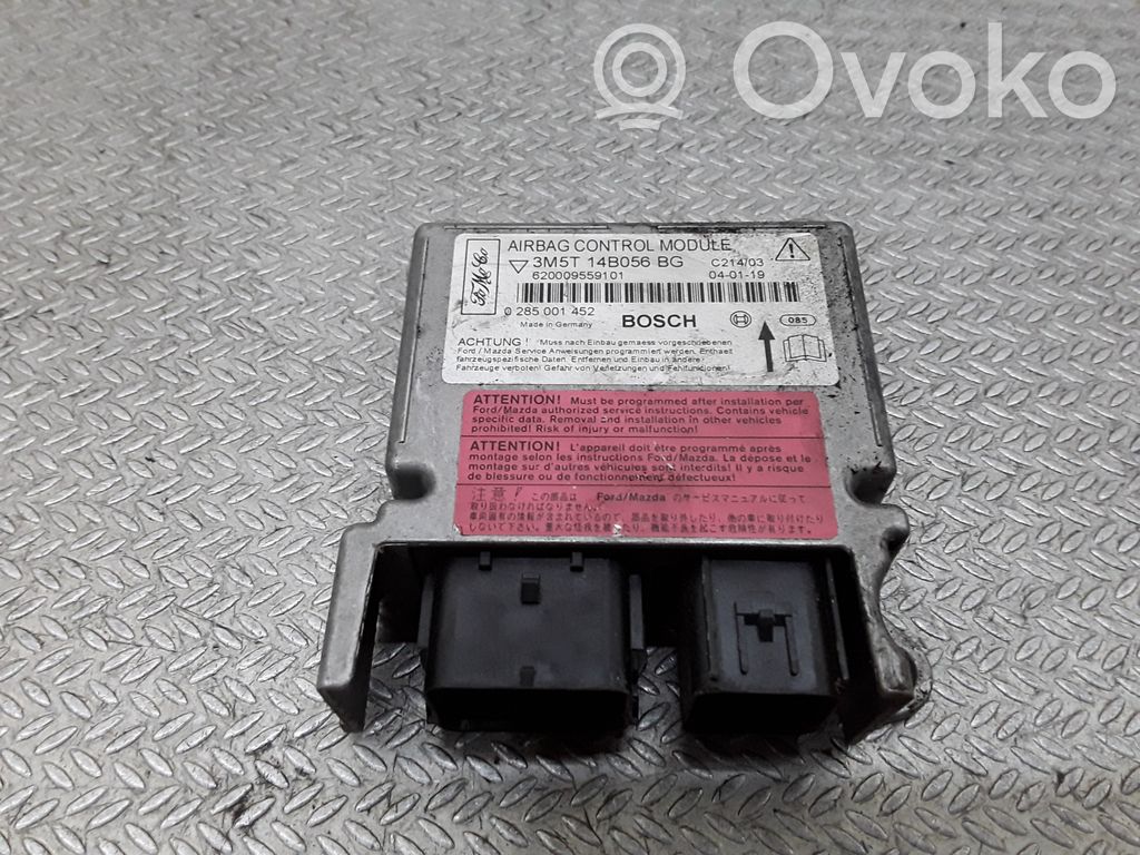 Sterownik / Moduł Airbag   3M5T14B056BG,0285001452