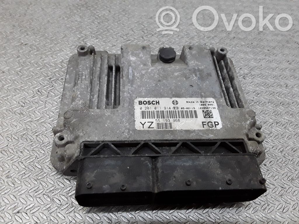 Opel Vectra C Unitate/modul de control motor 