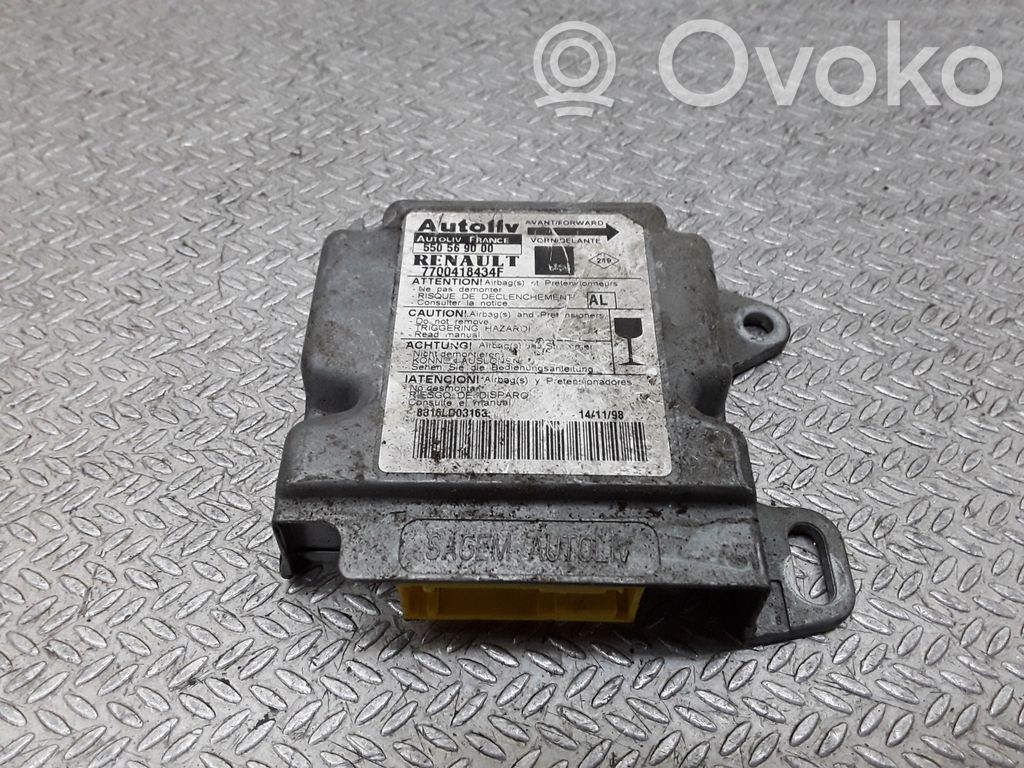 Renault Scenic I Airbag control unit/module 