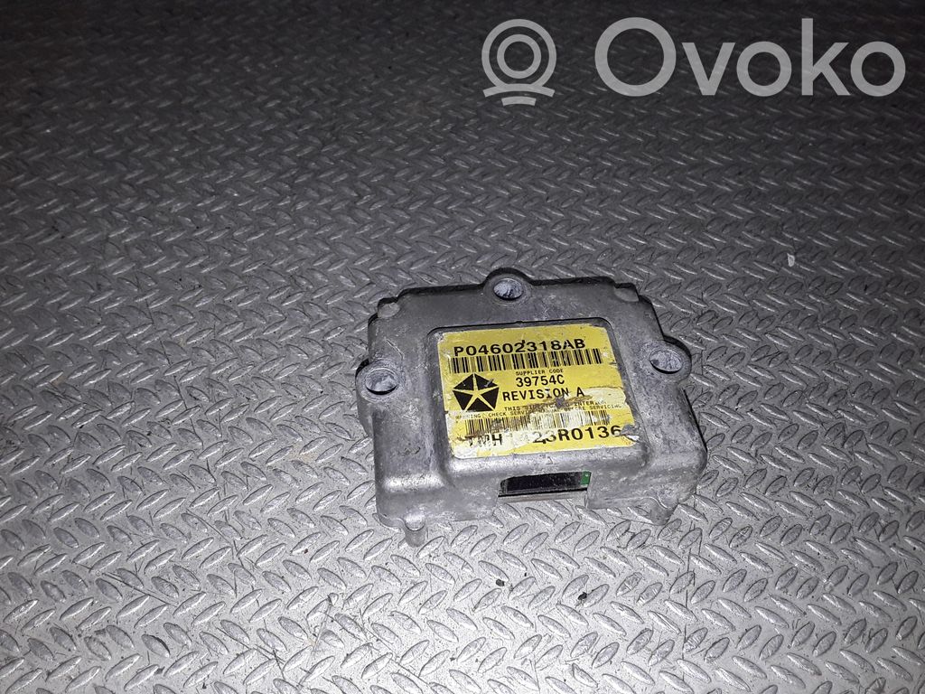 Chrysler 300M Airbag deployment crash/impact sensor 
