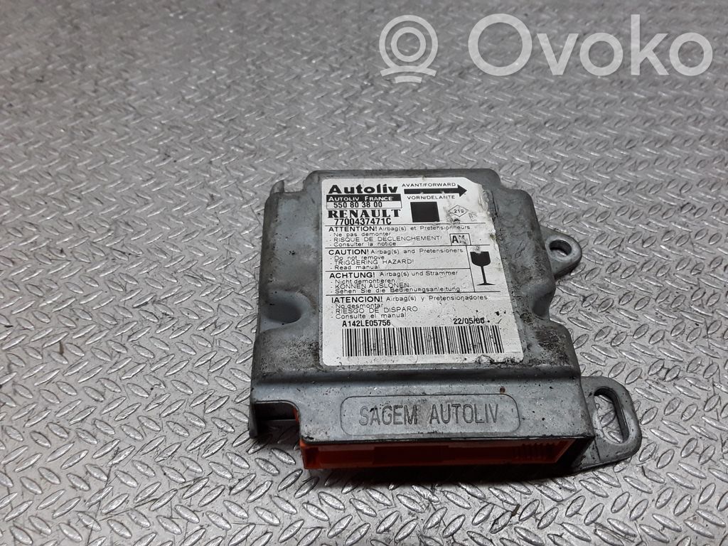Renault Scenic I Airbag control unit/module 