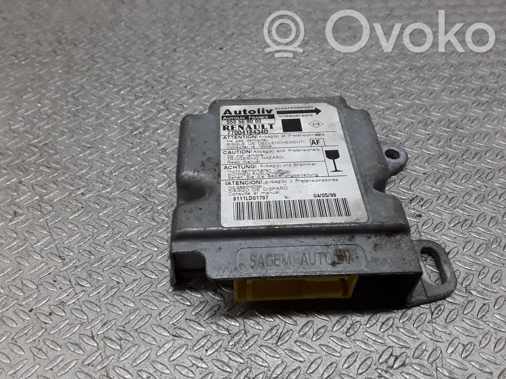 Airbag control unit/module   550569000,7700418434D