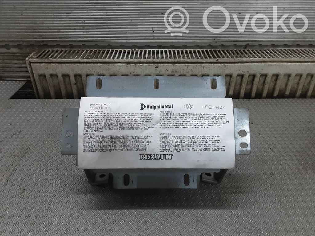 Renault Modus Pasažiera drošības spilvens 