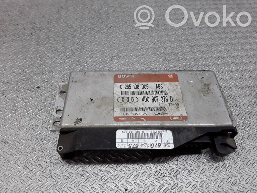 ABS-Steuergerät   0265108005,4D0907379D