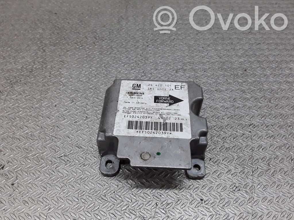 Opel Omega B2 Airbag control unit/module 