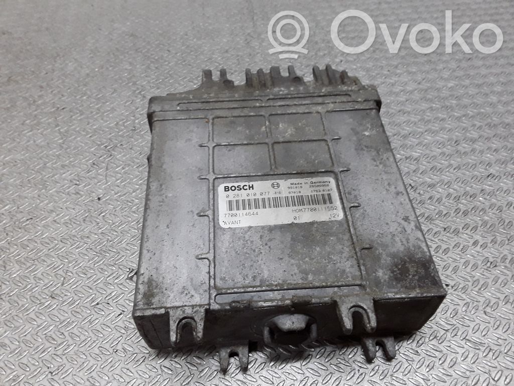 Renault Scenic I Engine control unit/module 