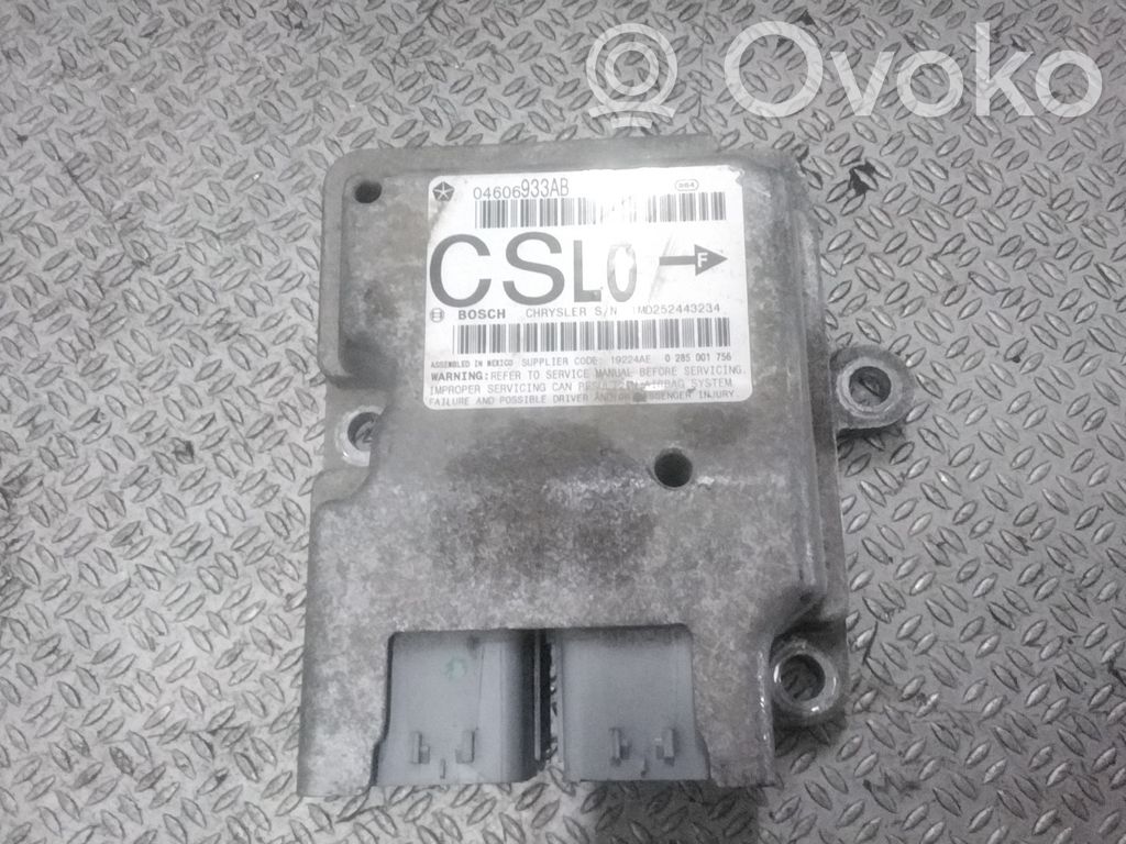 Module de contrôle airbag   04606933AB,TMD252443234