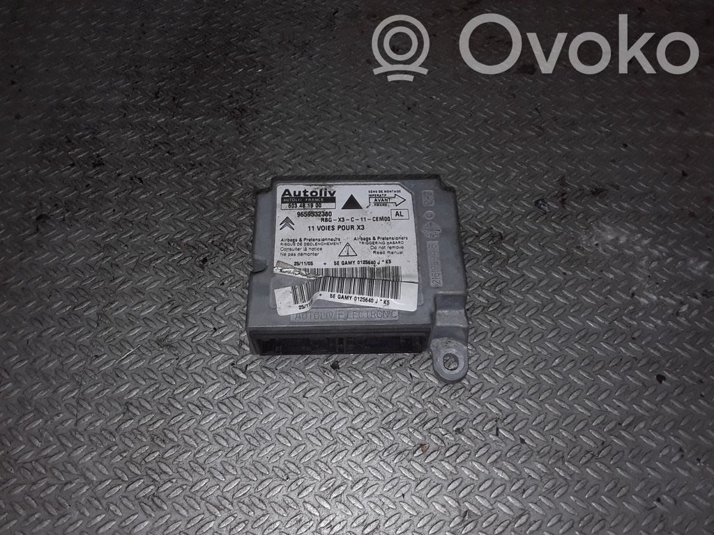 Citroen C5 Module de contrôle airbag 