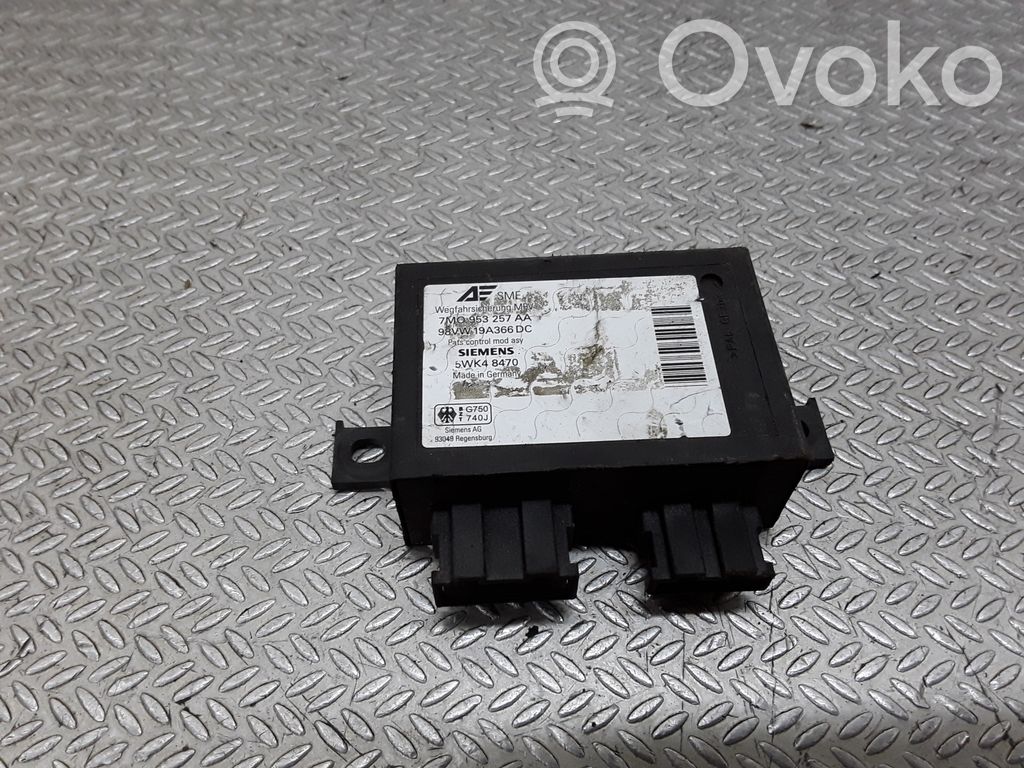 Volkswagen Sharan Unitate/modul comandă imobilizator